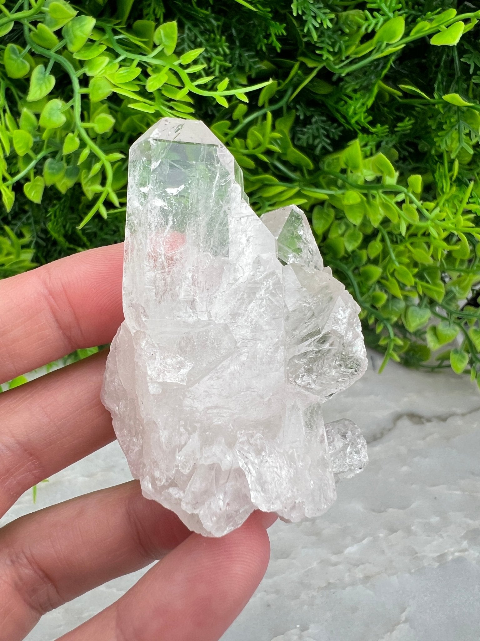 Bergkristal cluster (6 cm) by KEY LIME STORE