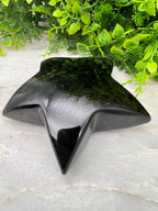 Zwarte Obsidiaan ster by KEY LIME STORE