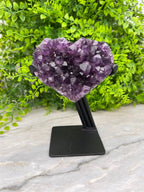 Amethist hart op standaard by KEY LIME STORE
