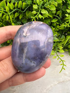 Chalcedoon / Paarse Agaat palmsteen