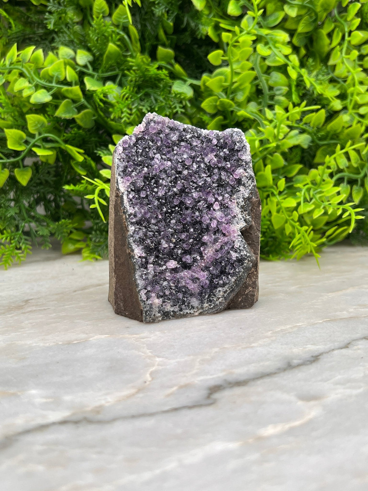 Amethist cluster cut base by KEY LIME STORE