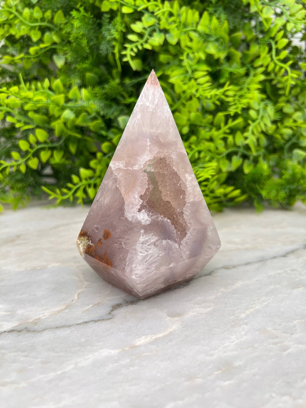 Agaat diamantvorm by KEY LIME STORE