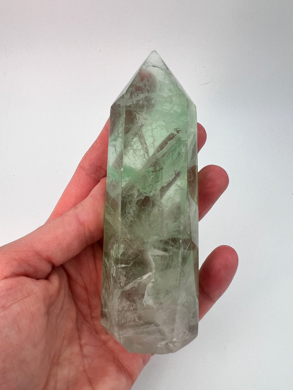 Grüner Fluorit-Turm 0,258 kg von KEY LIME STORE