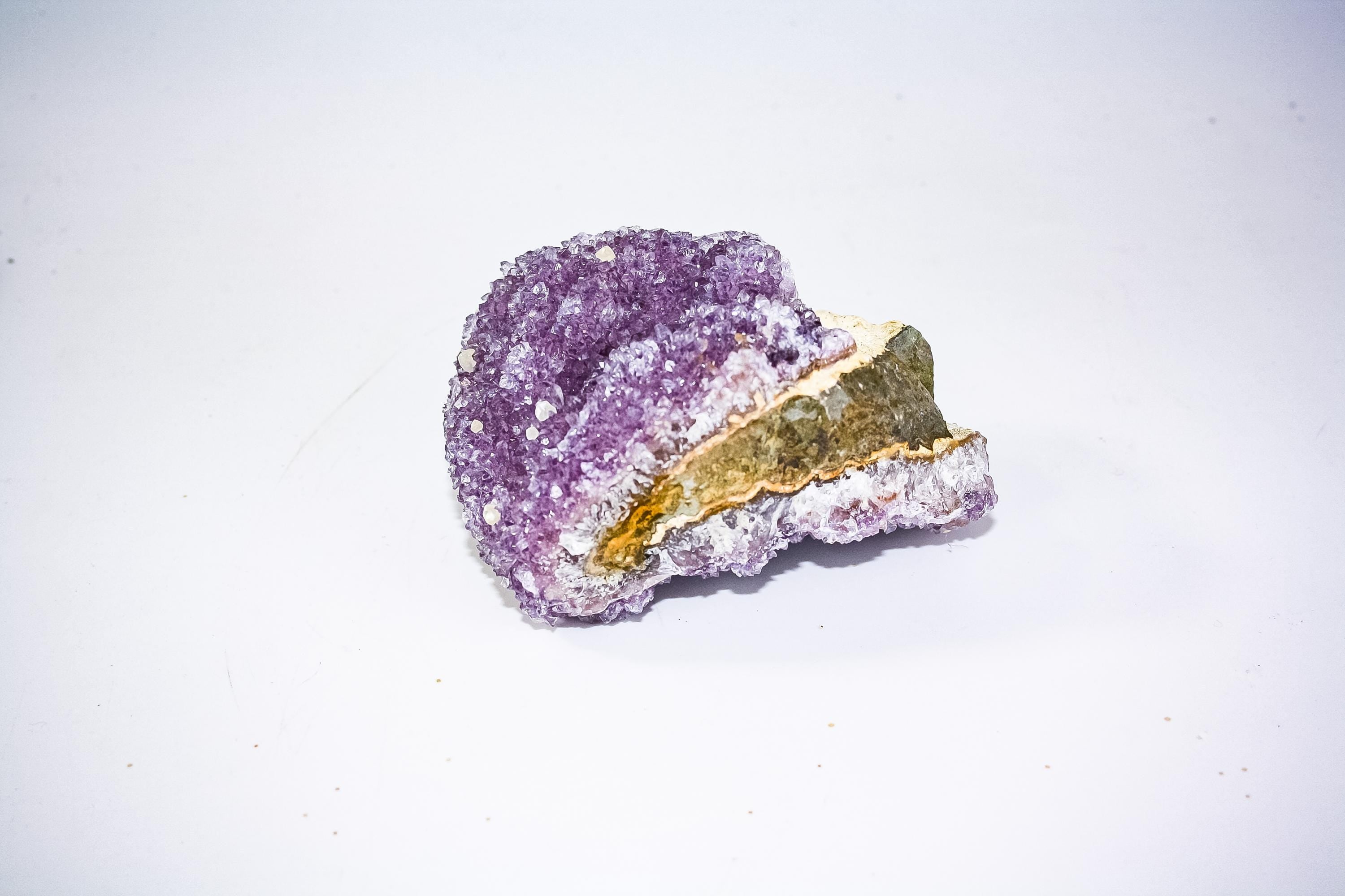 Amethist kristal Cluster 545 gram – 11 cm lang