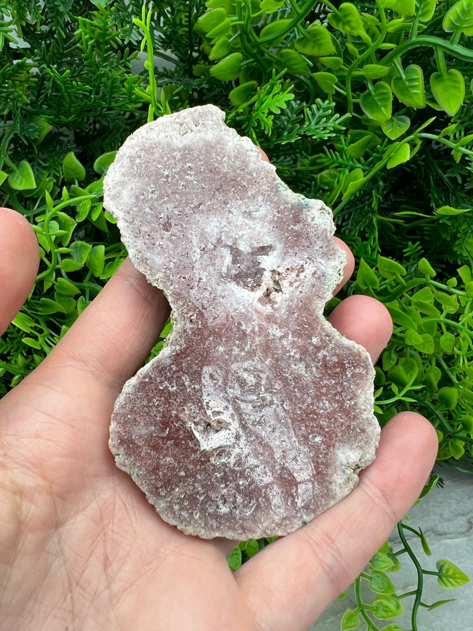 Rosa Amethyst-Cluster (9 cm) von KEY LIME STORE
