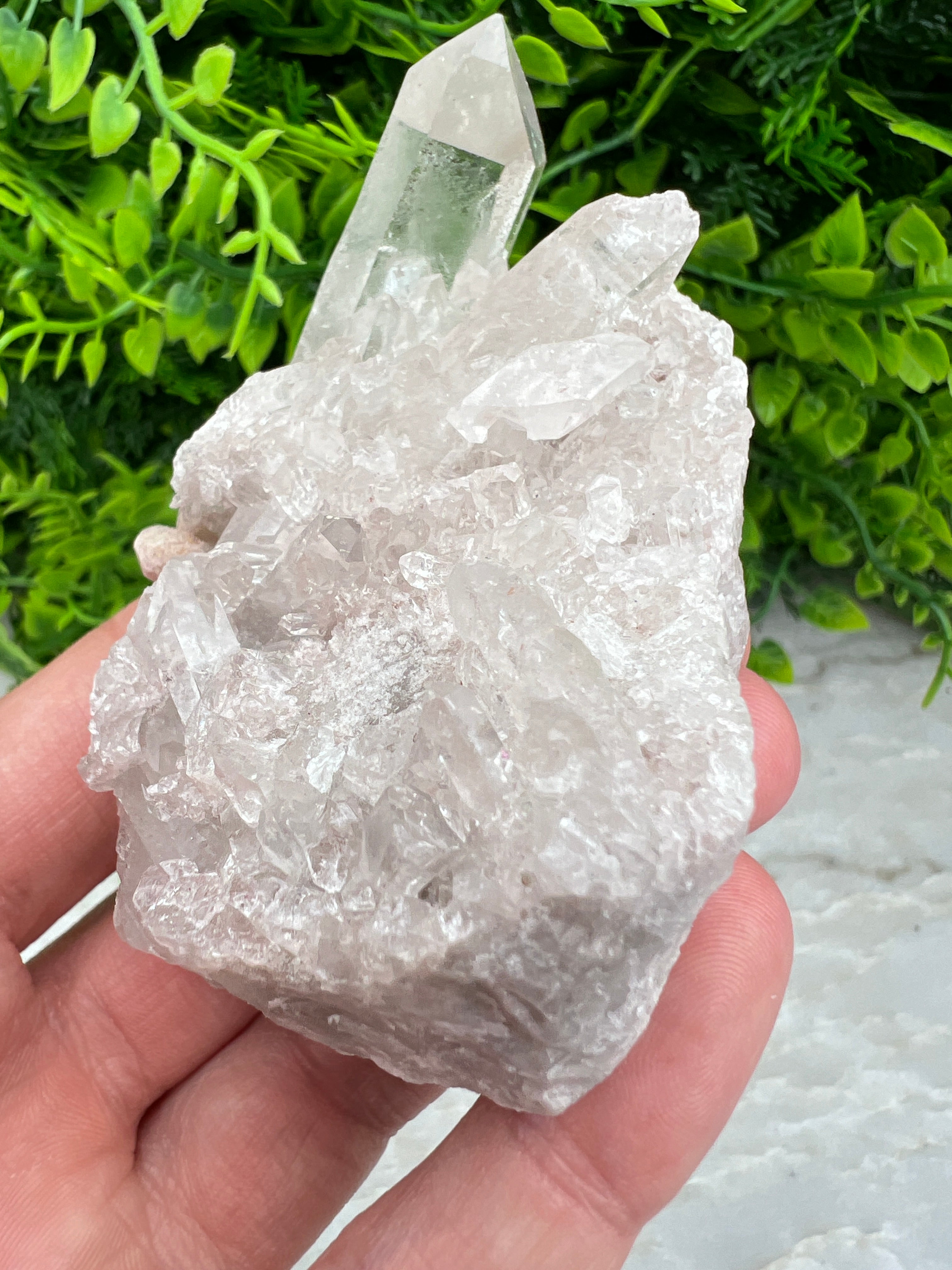 Bergkristal cluster (7 cm)