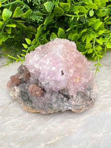 Flower Amethist cluster by KEY LIME STORE
