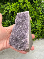 Amethist cluster cut base