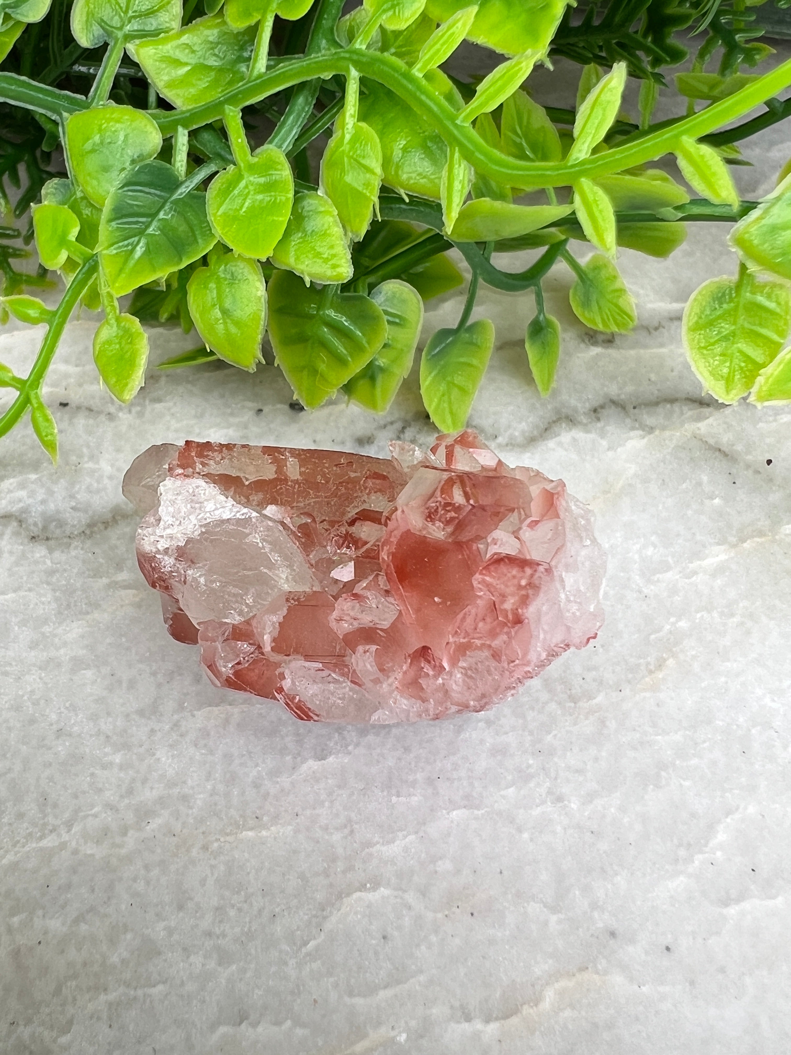 Red Healer (Hematoïde kwarts) cluster (3 cm)