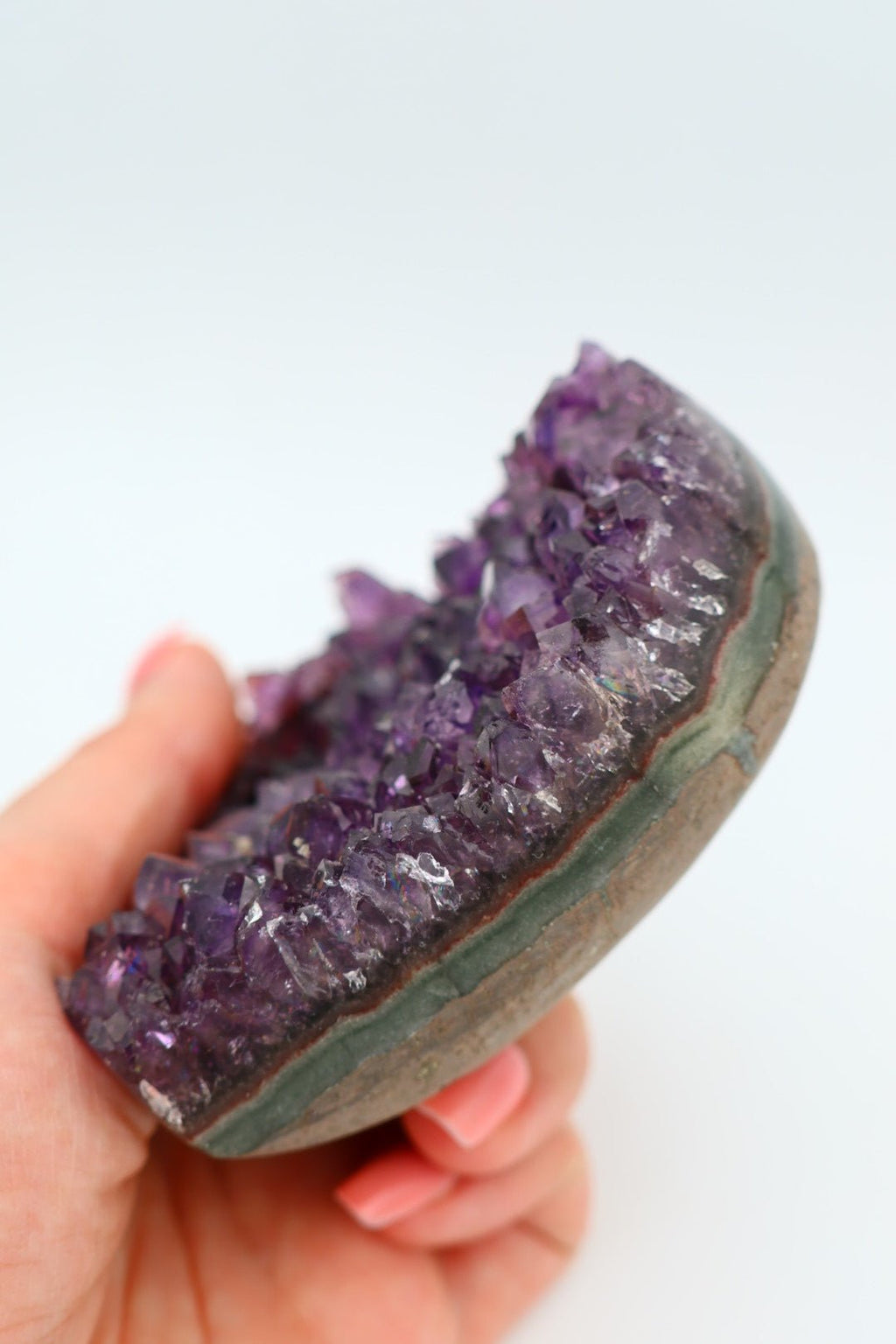 Amethyst-Herz 0,353 kg von KEY LIME STORE