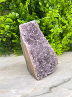 Amethist cluster cut base