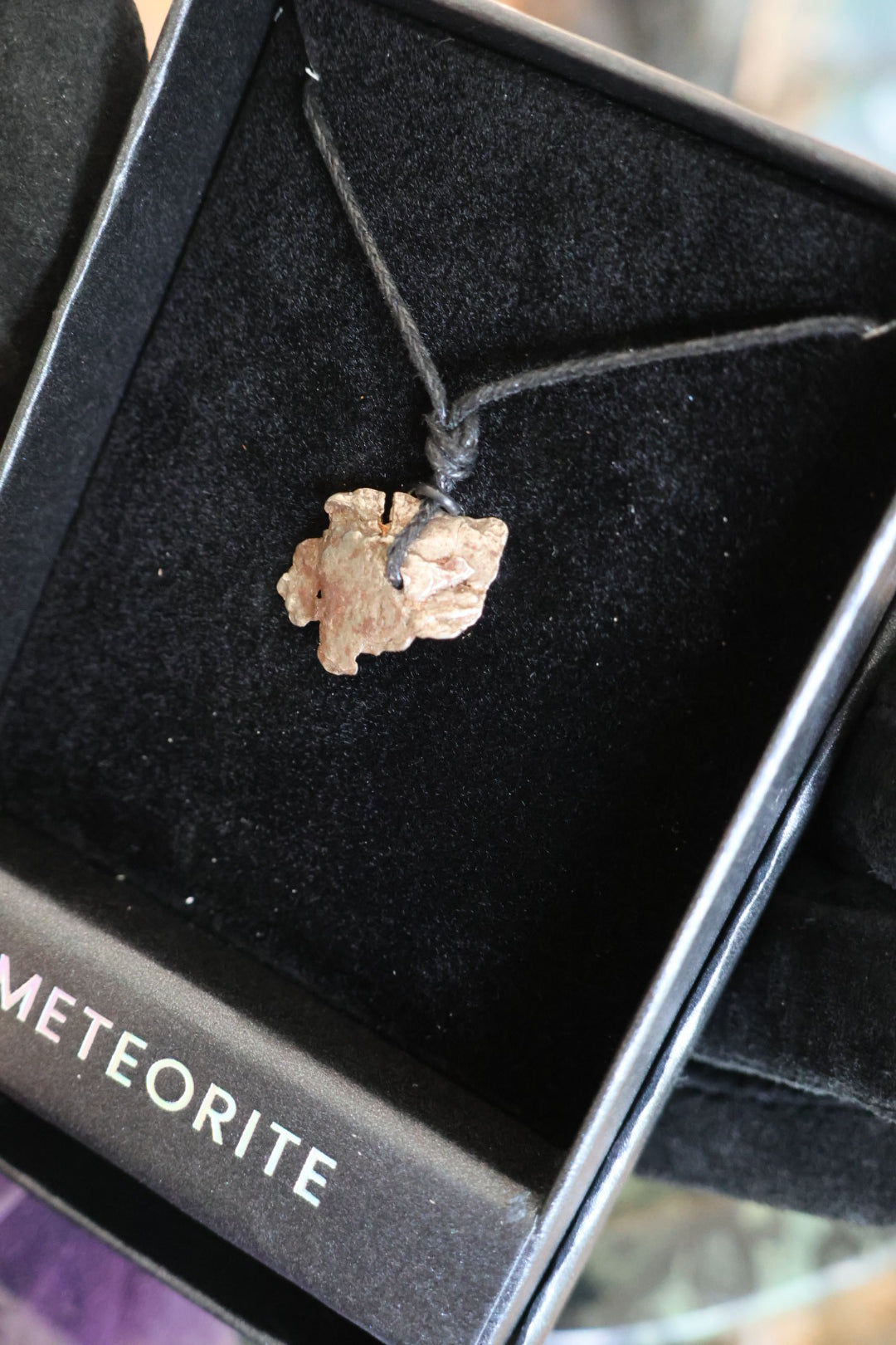 Meteoriet aan ketting