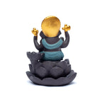Backflow wierookbrander Ganesha (9x8x12cm) waterval