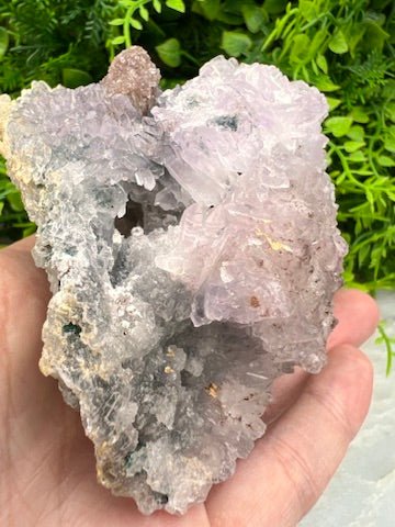 Flower Amethist cluster by KEY LIME STORE