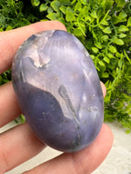 Chalcedoon / Paarse Agaat palmsteen