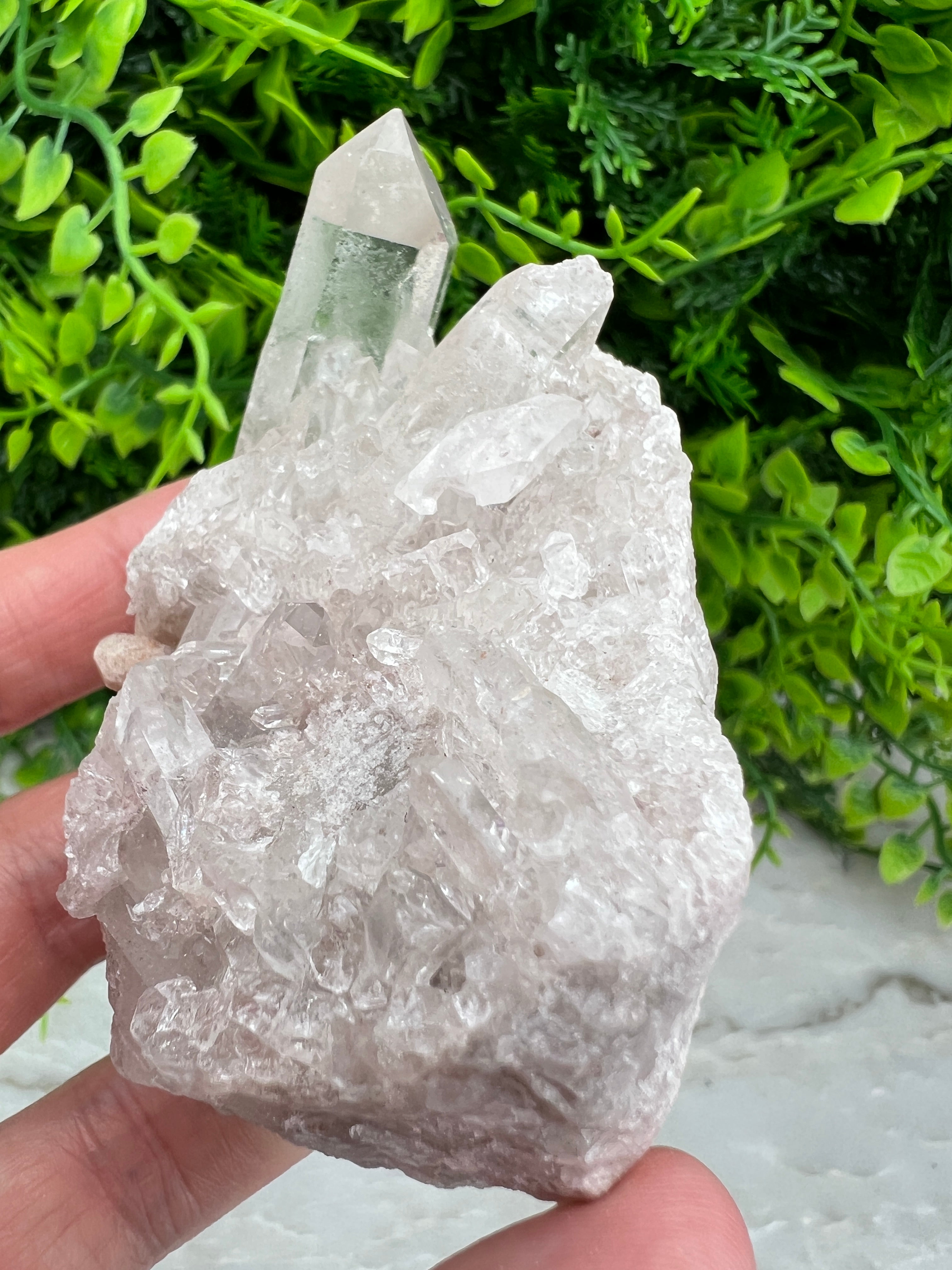 Bergkristal cluster (7 cm)