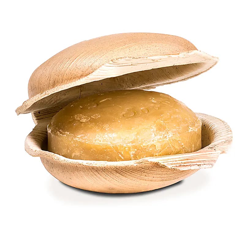 kurkuma zeep Holy Lama palmblad (100 g)