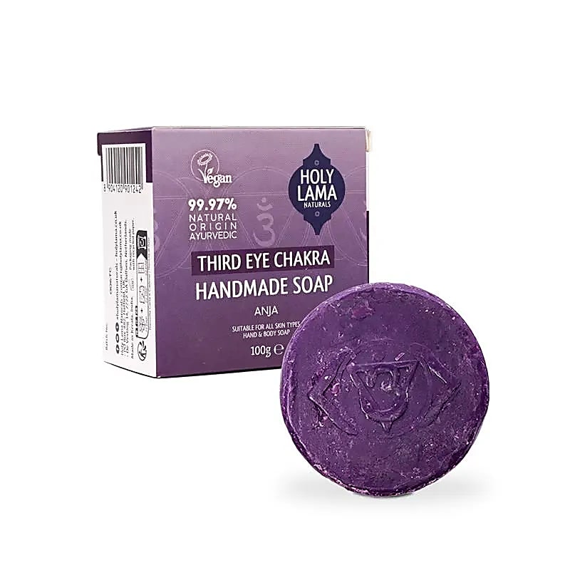 Holy Lama chakra soap, derde oog zeep (100 g)