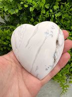 Witte pluim Agaat hart