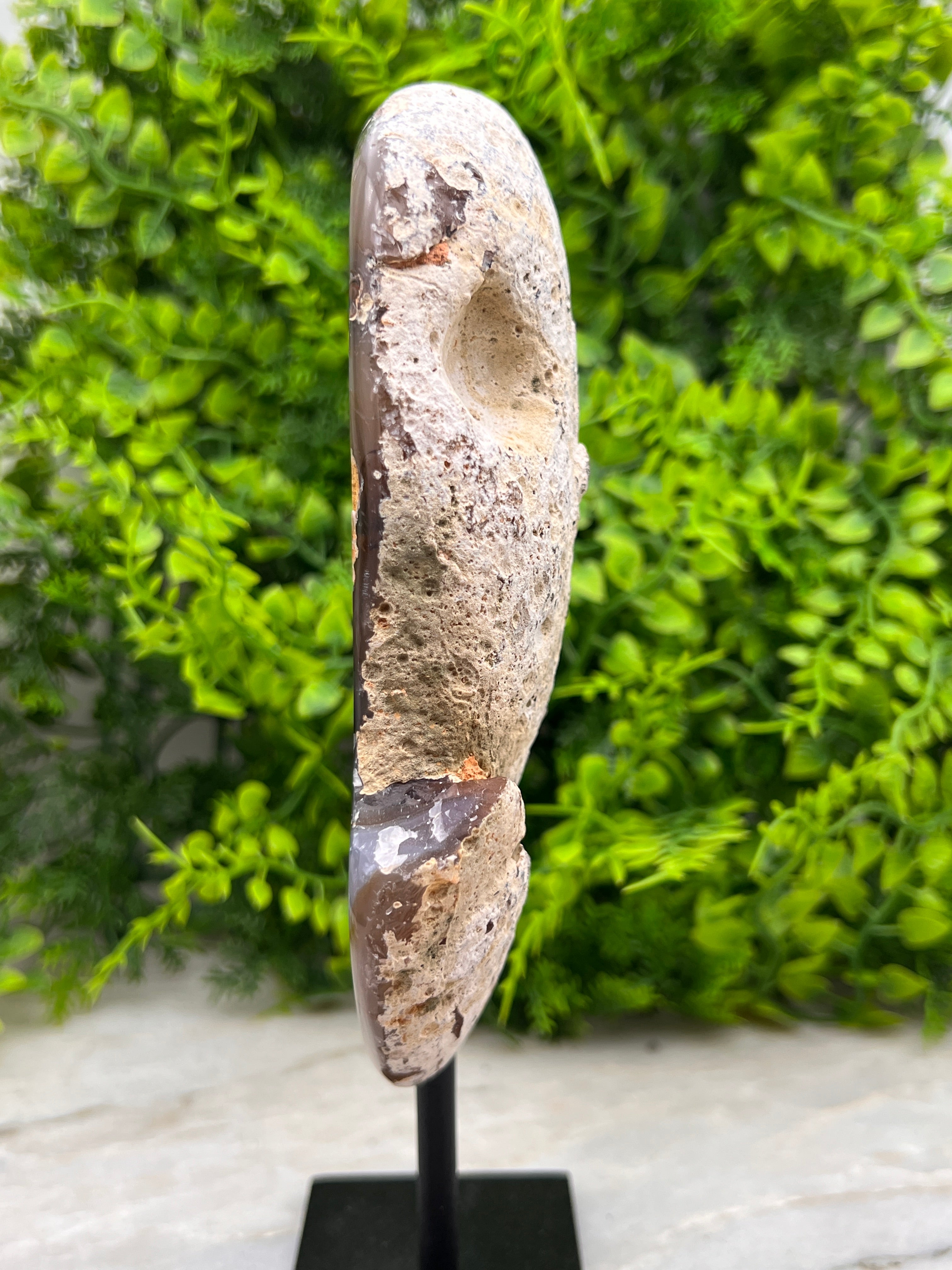 Agaat op standaard (19 cm)