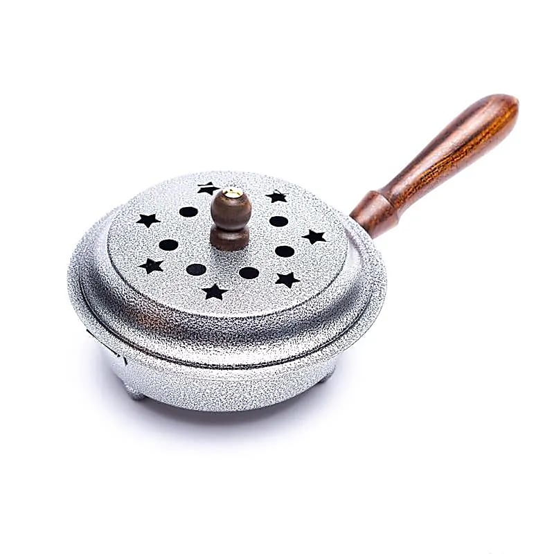 IJzeren wierookbrander pan model (15x26cm)