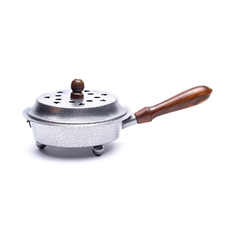 IJzeren wierookbrander pan model (15x26cm)