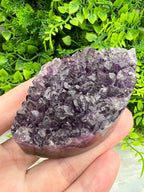 Amethist ellips gepolijst by KEY LIME STORE