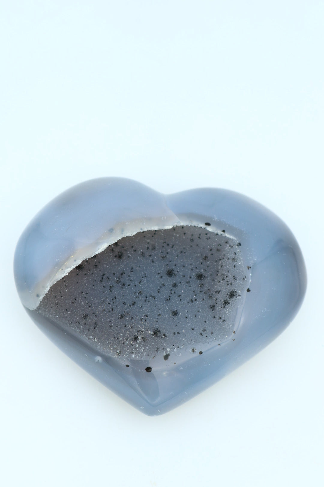 Agaat Druze hart 0.183 kg