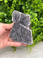 Amethist cluster cut base