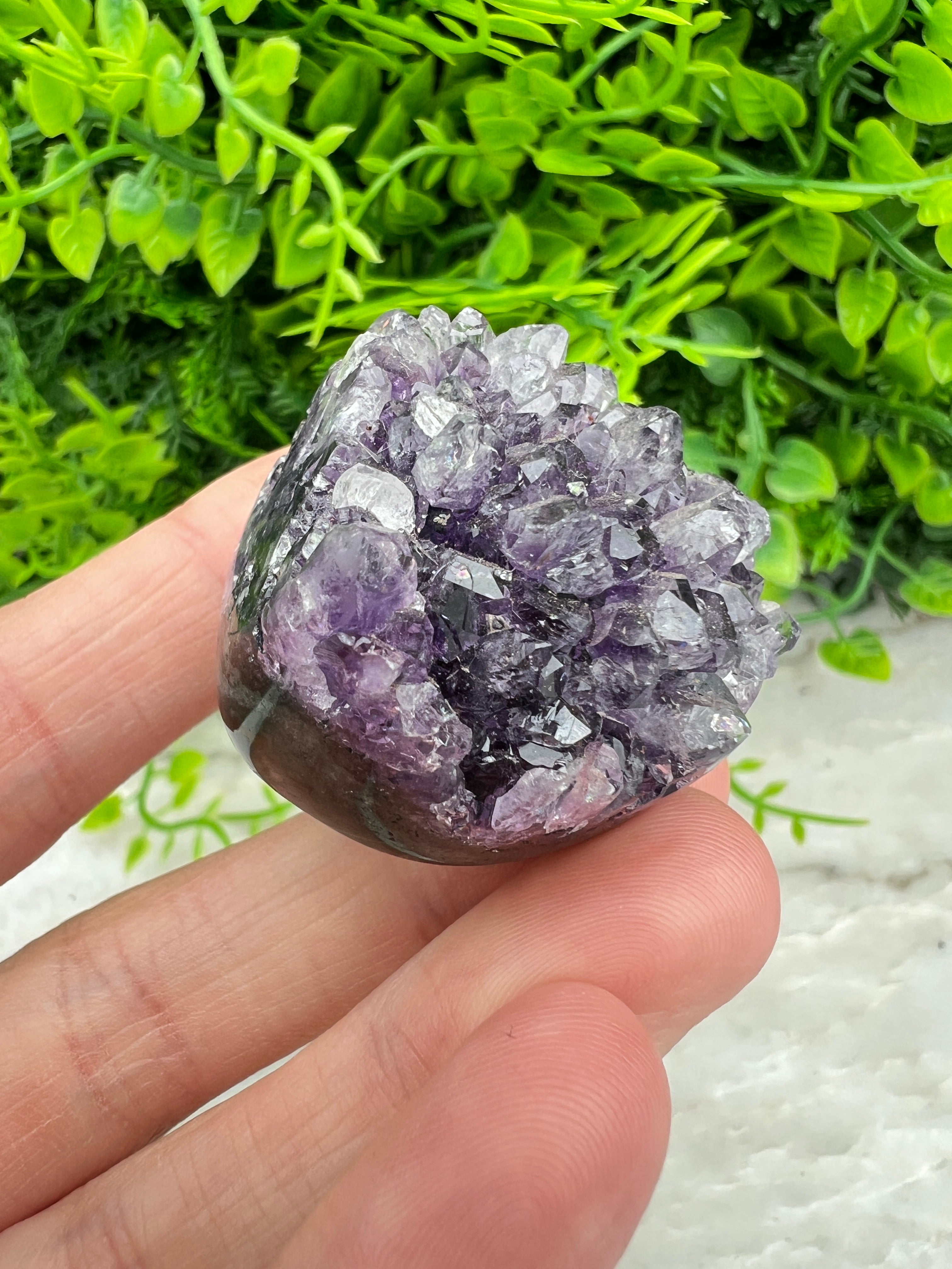 Amethist cluster gepolijst (3 cm)