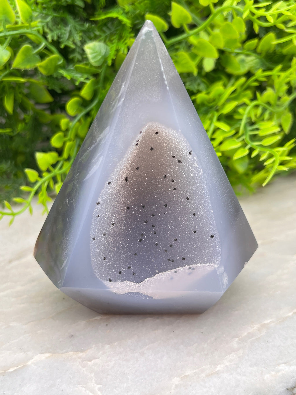 Agaat diamantvorm by KEY LIME STORE