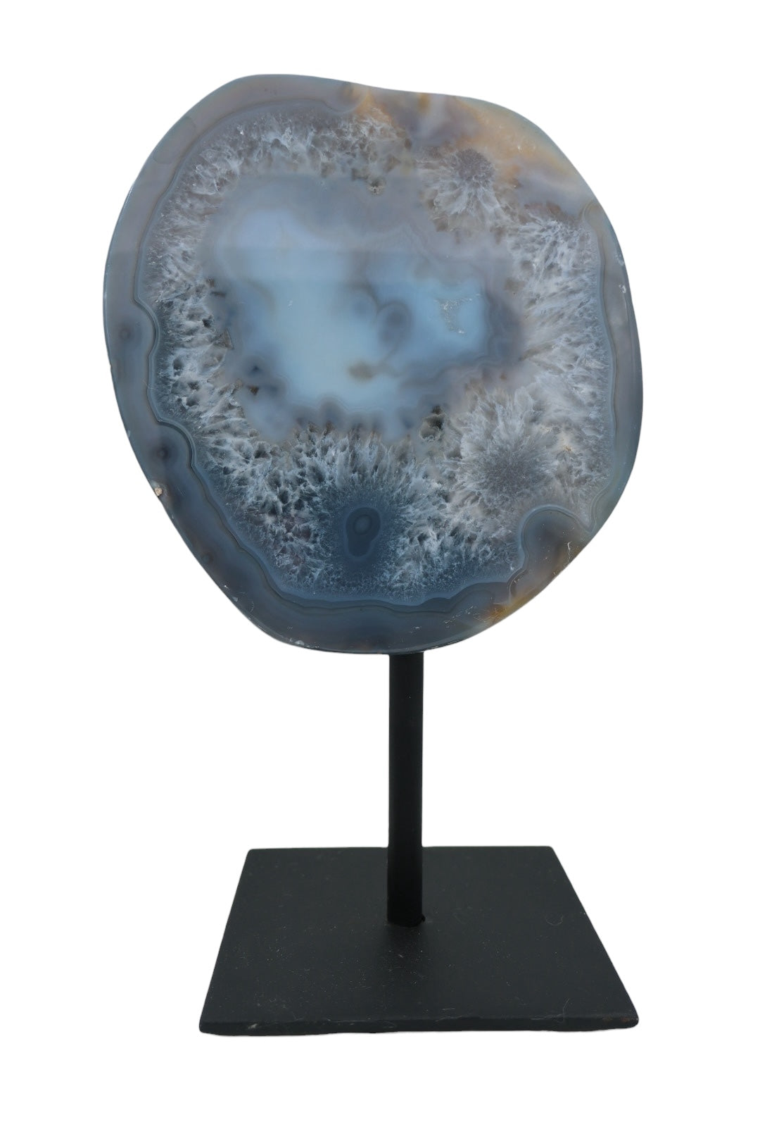 Halve agaat op standaard 1.450 kg