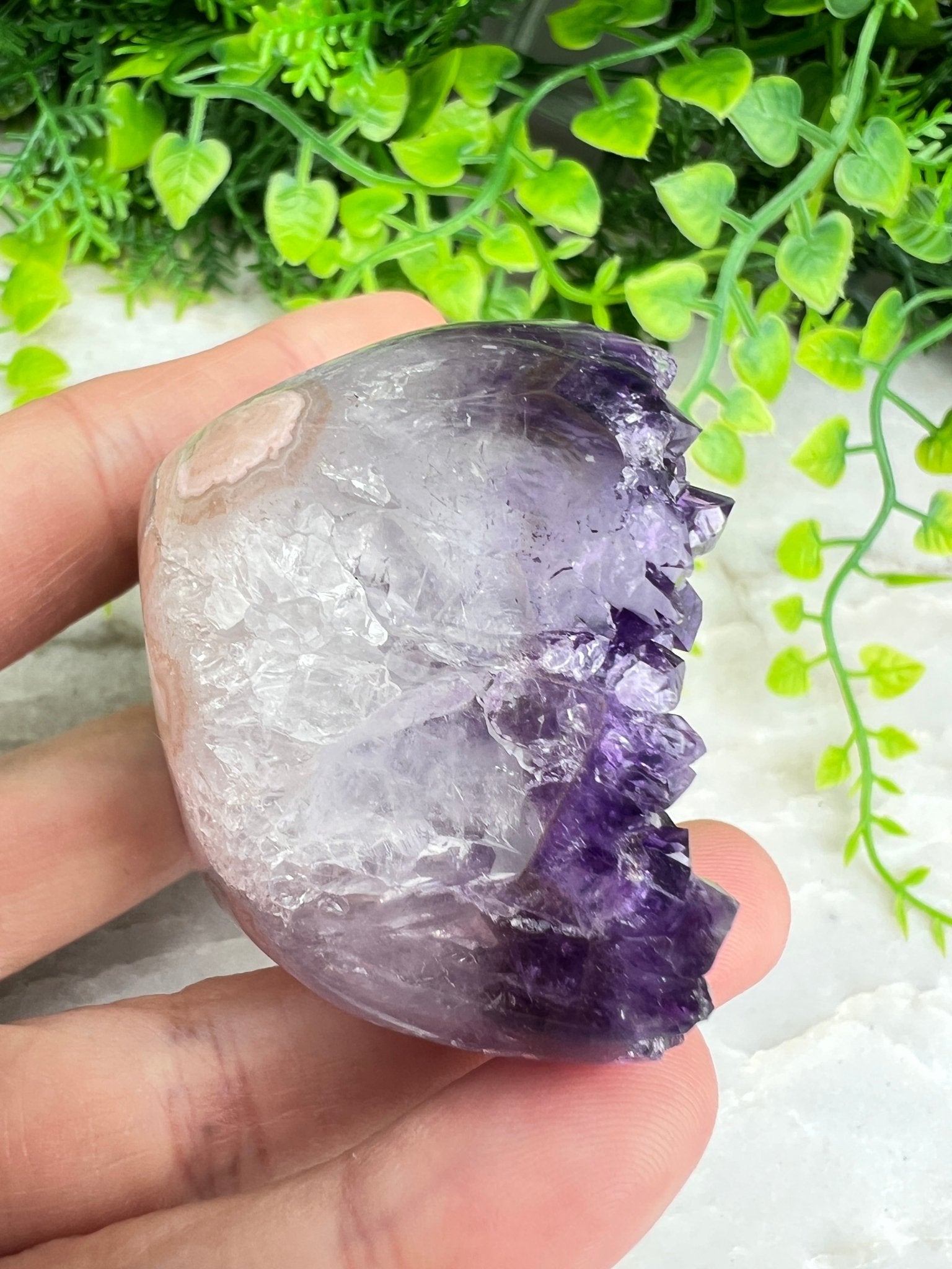 Amethyst-Cluster, rundum poliert (6 cm) von KEY LIME STORE