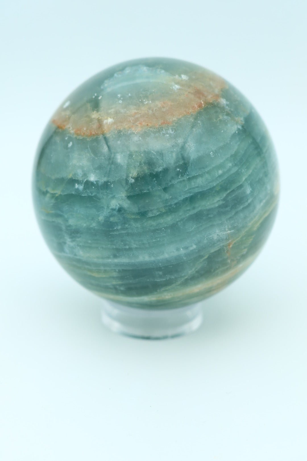 Blaue Onyx-Kugel 0,555 kg von KEY LIME STORE