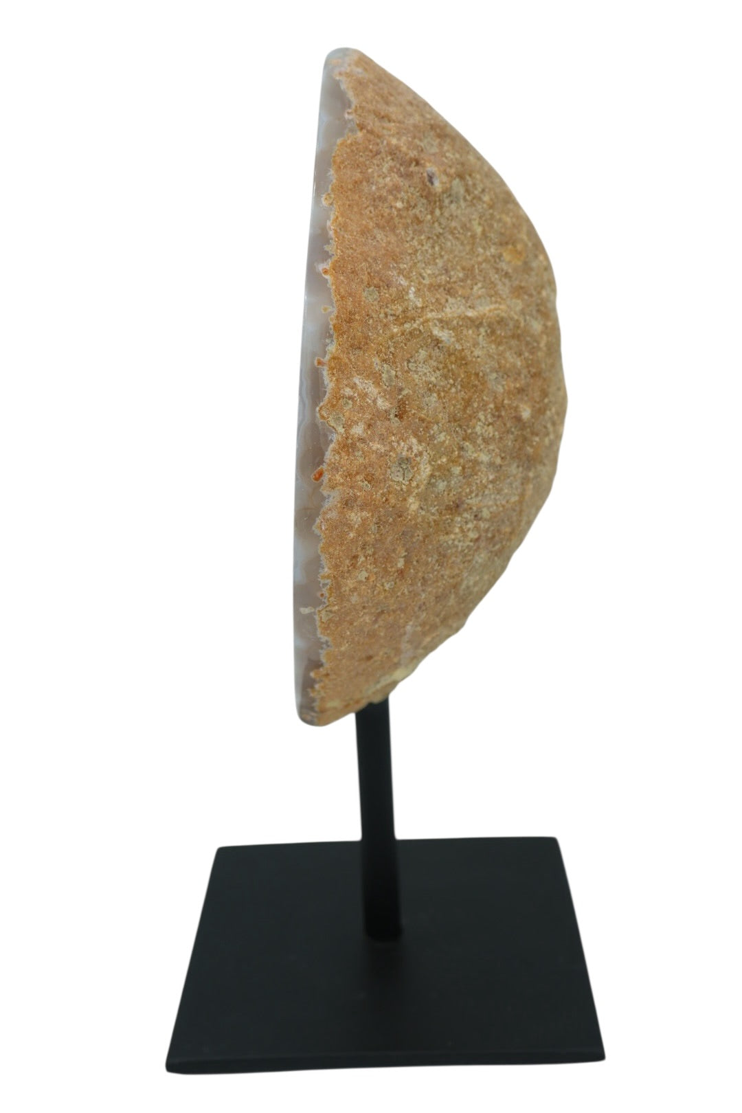 Halve agaat op standaard 1.749 kg