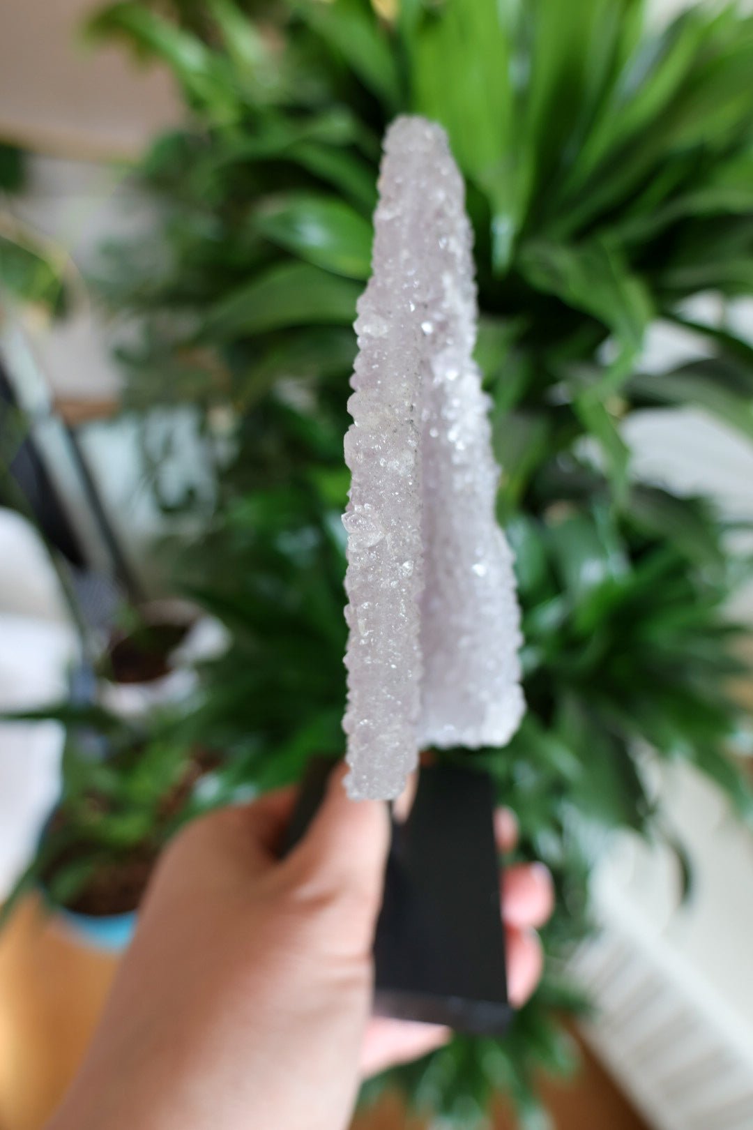 Flower Amethist op standaard by KEY LIME STORE