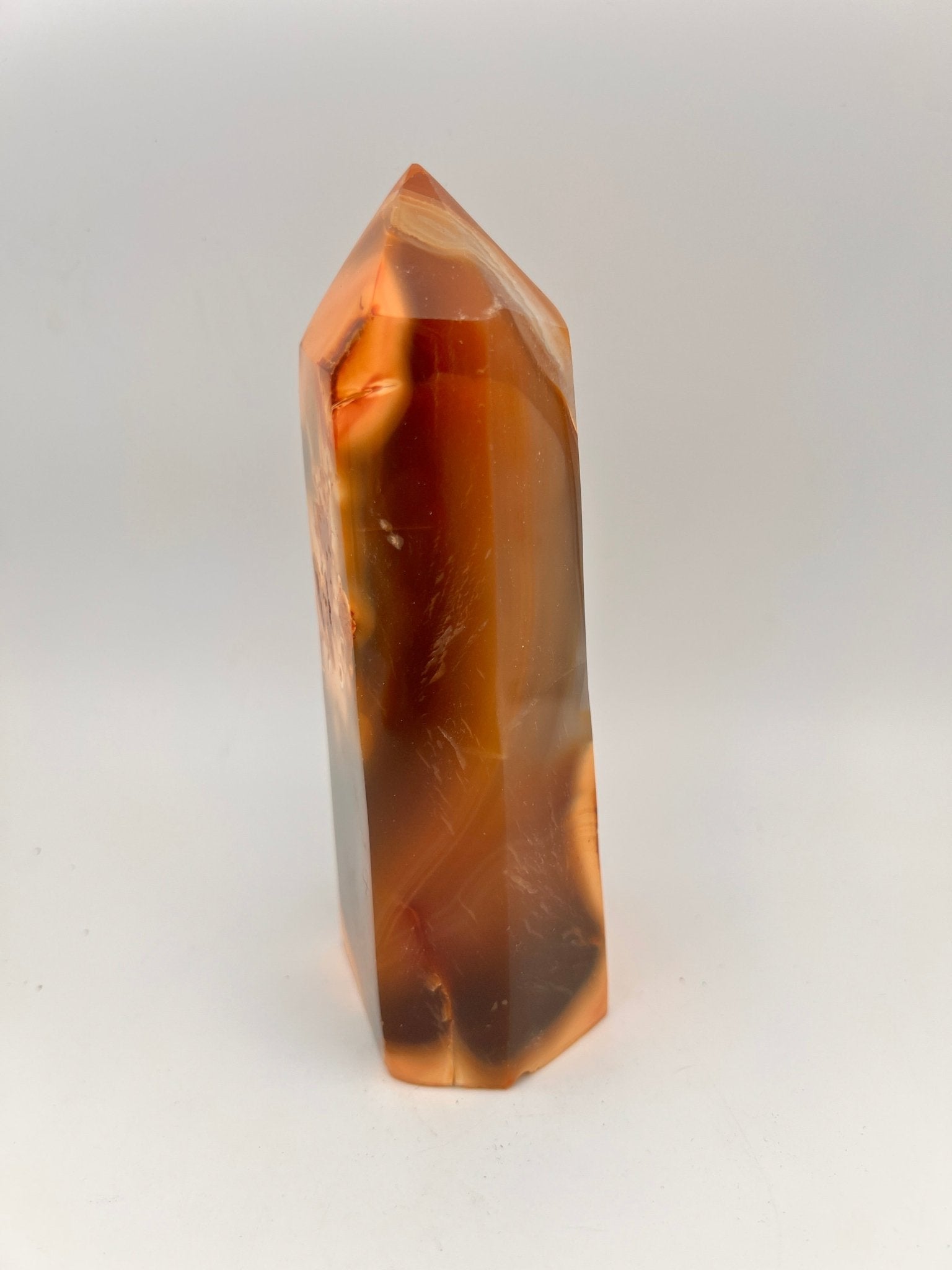 Agaat punt/toren 0.721 kg by KEY LIME STORE