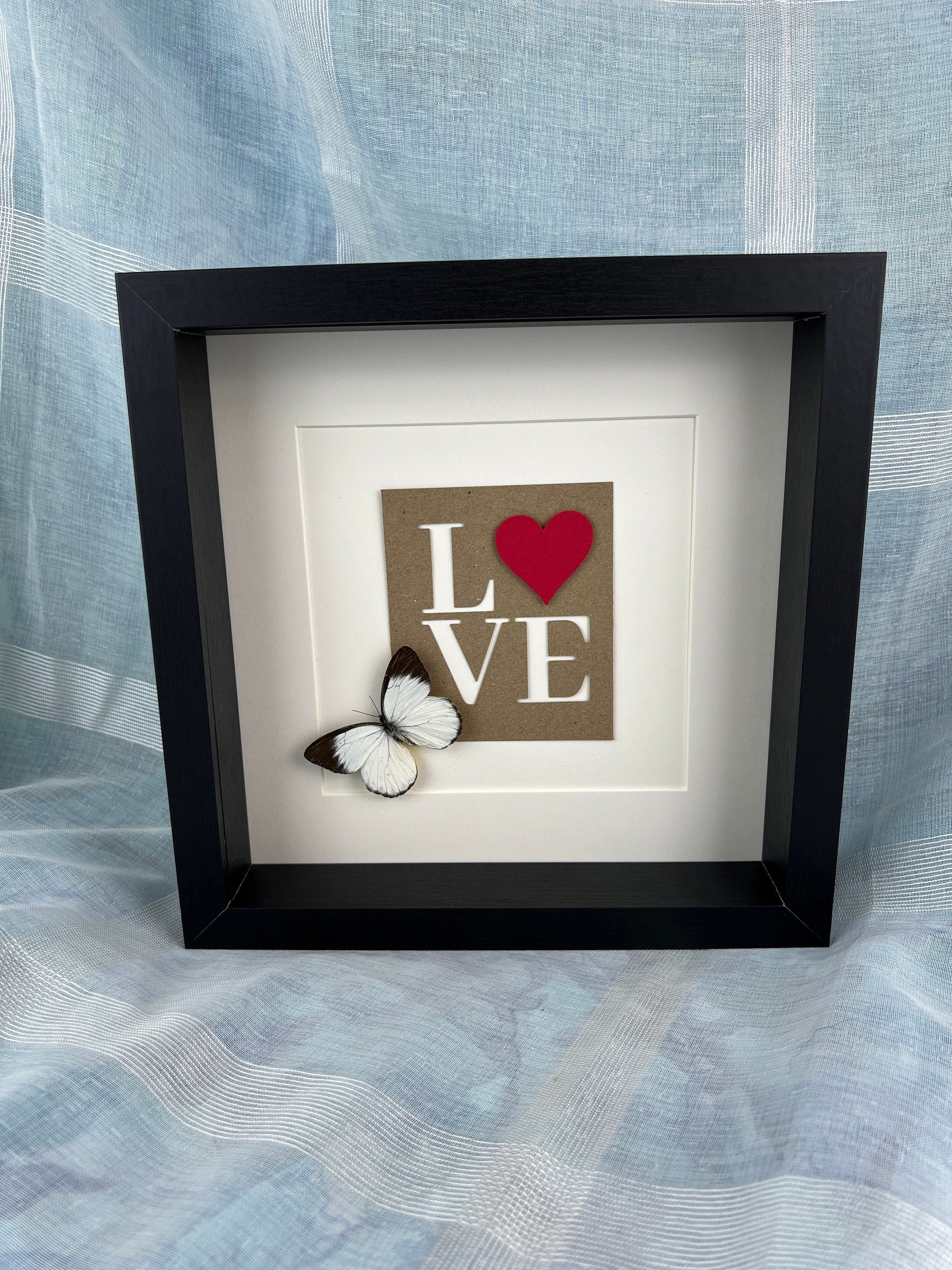 Appias en love letters in lijst