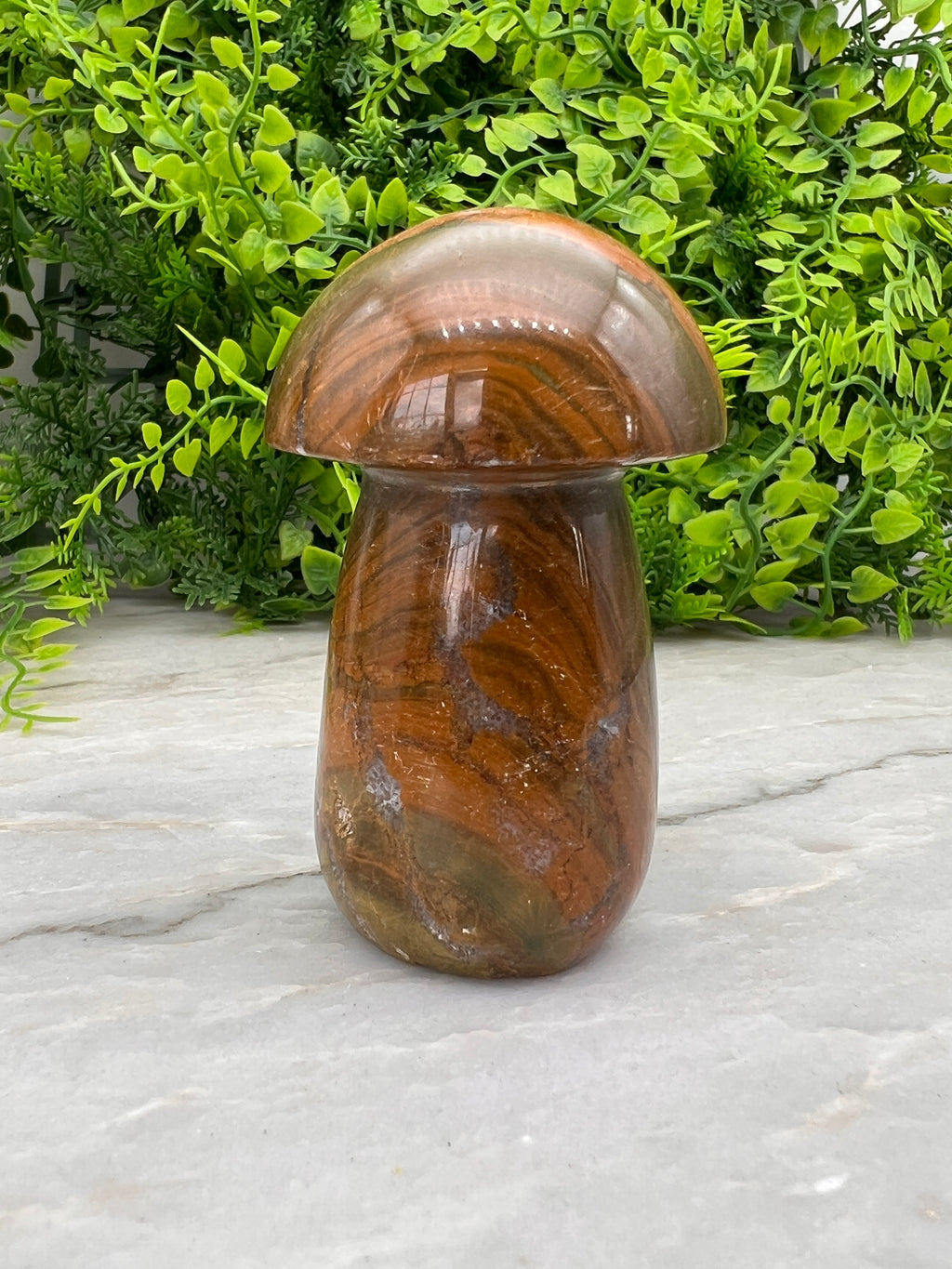 Oceaan Jaspis paddenstoel (8 cm)