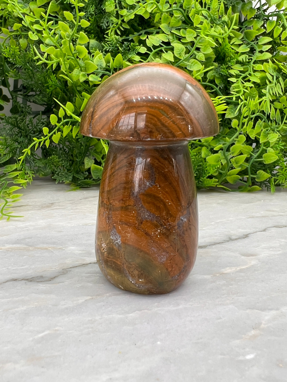 Oceaan Jaspis paddenstoel (8 cm)