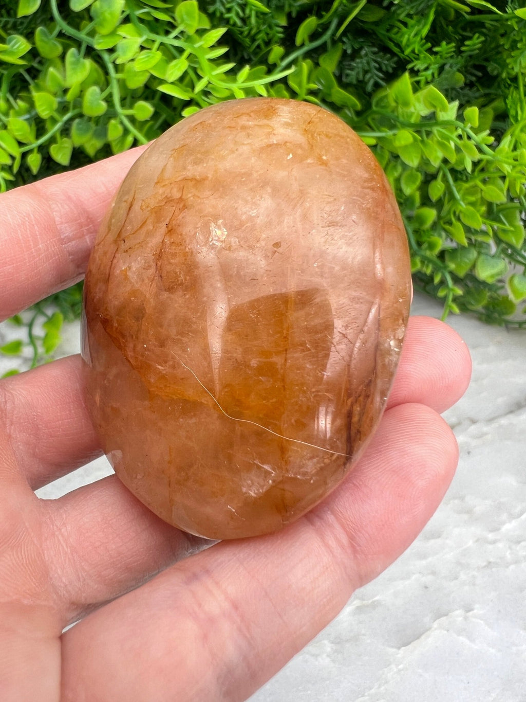 Golden Healer (Limonitquarz) Handstein (6 cm) von KEY LIME STORE