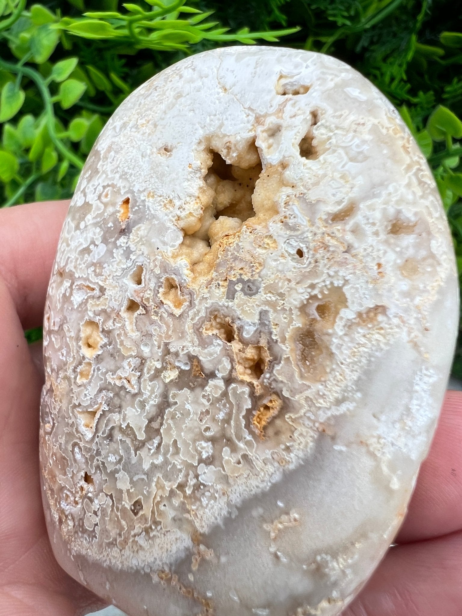 Druzy Crazy Lace Agaat free form (6 cm) by KEY LIME STORE
