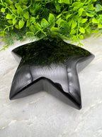 Zwarte Obsidiaan ster by KEY LIME STORE