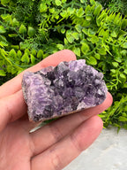 Amethist cluster cut base
