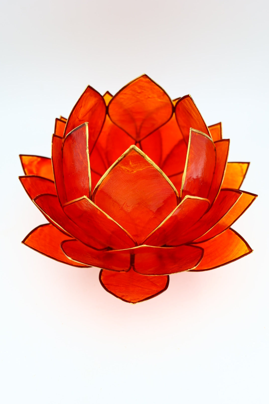 Capizschelpen kaarsenhouder