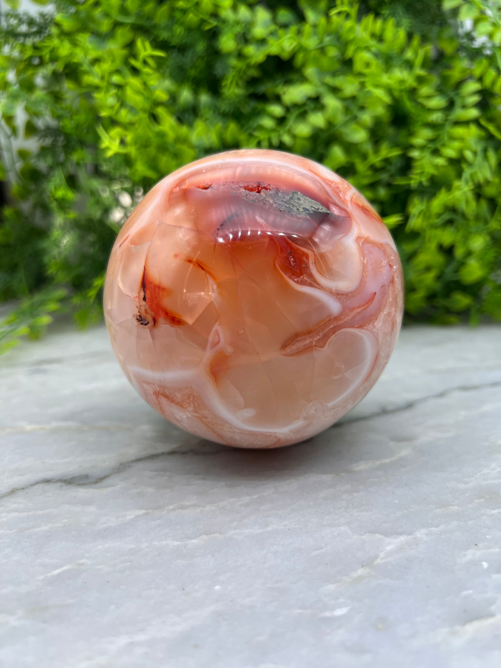 Carneool bol (85 mm)