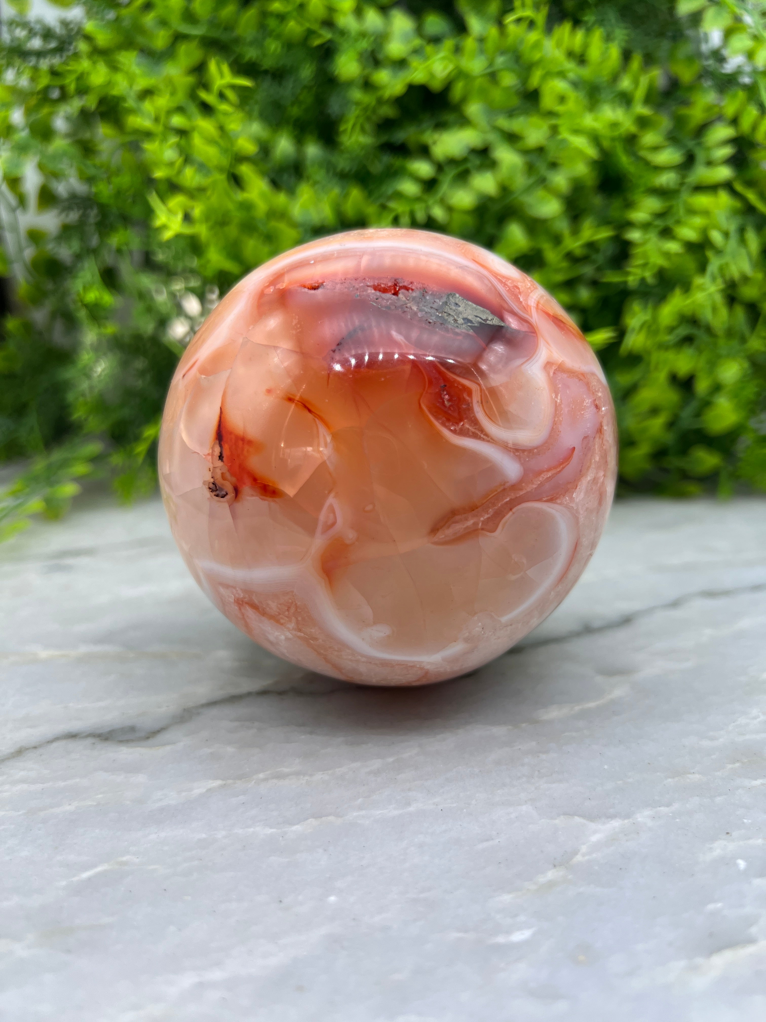 Carneool bol (85 mm)