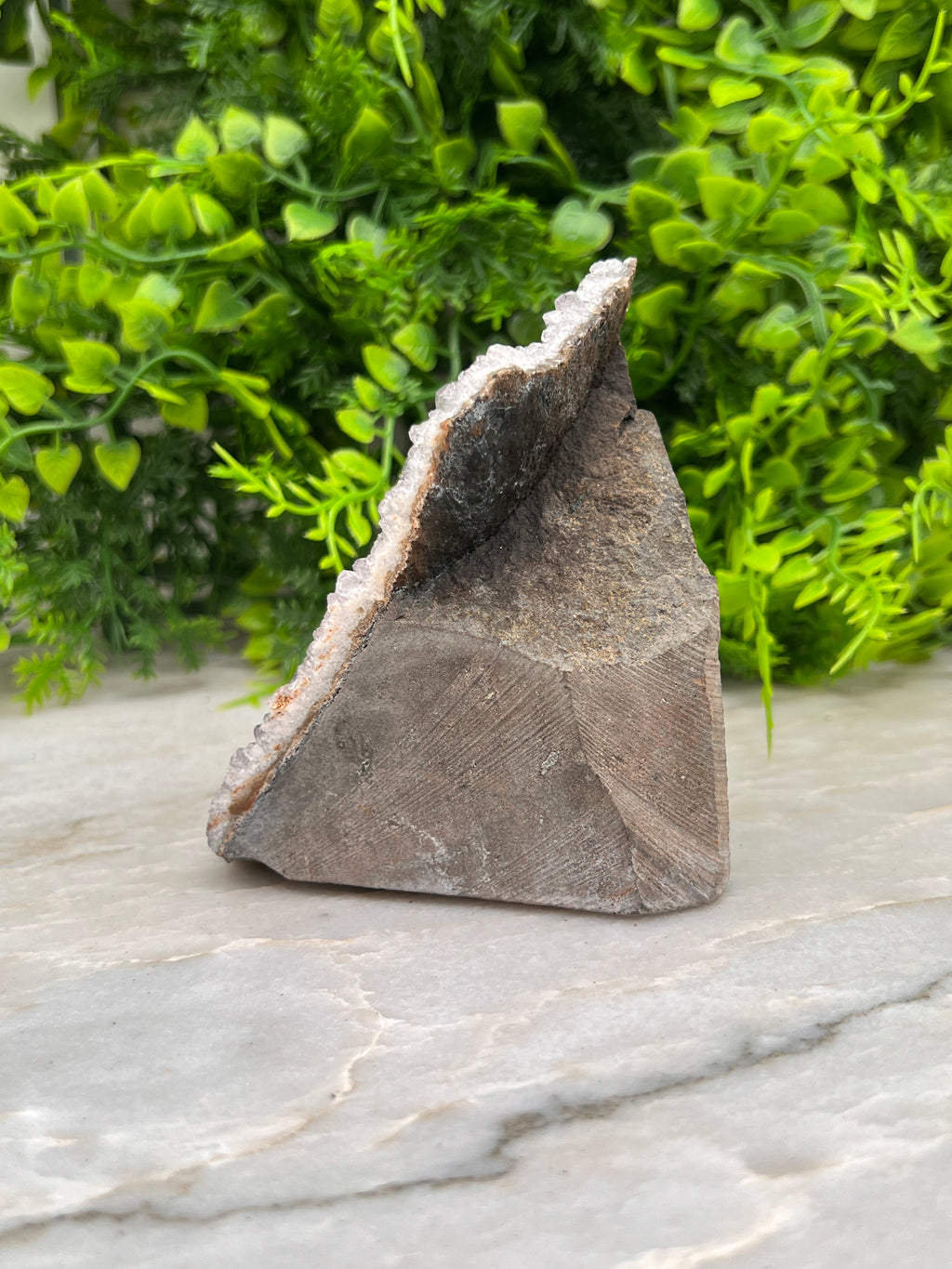 Amethist cluster cut base