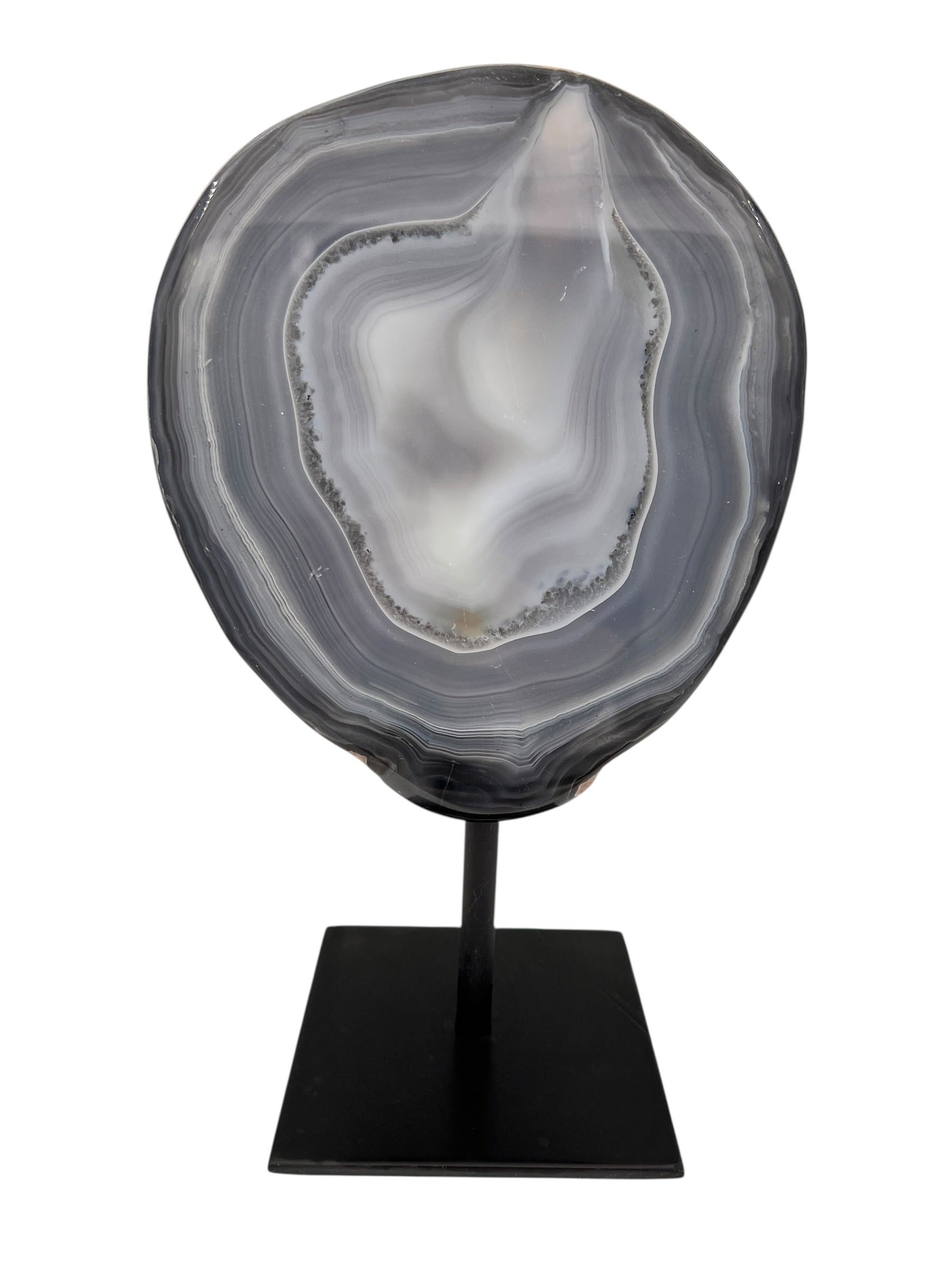 Halve agaat op standaard 2.490 kg