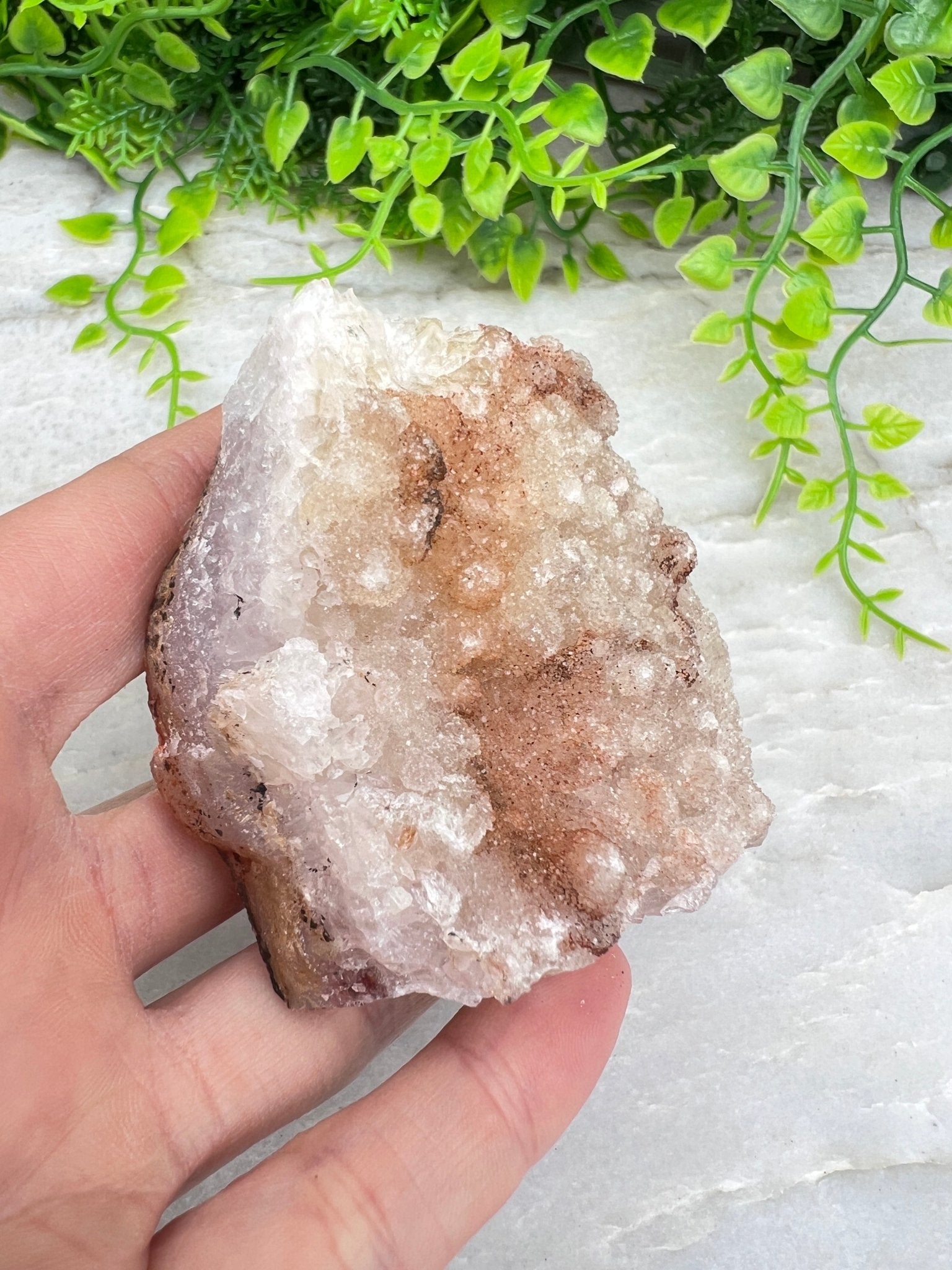 Citrin (gebrannter Amethyst) – Cluster (6 cm) von KEY LIME STORE